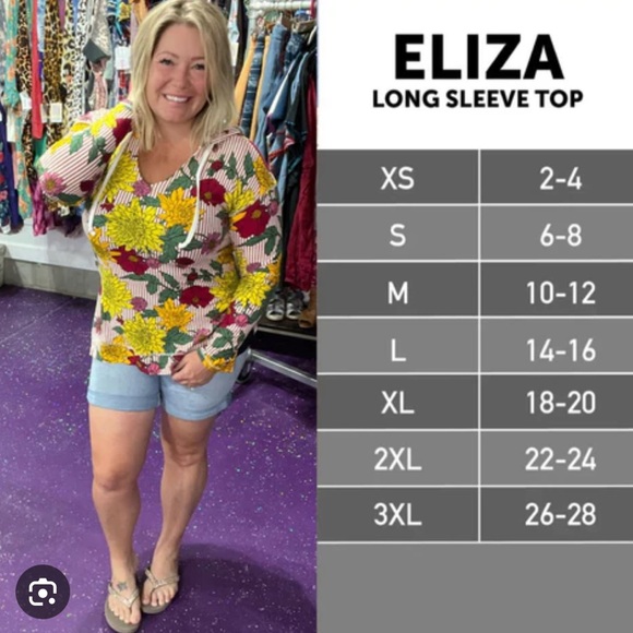 LuLaRoe Eliza - Large - Picture 14 of 14